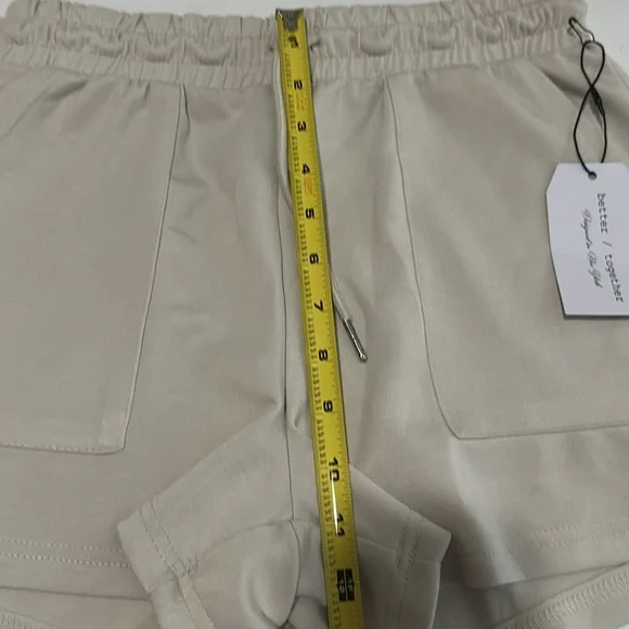 NWT Better Together Beige Women's Lounge Shorts Size M - Picture 6 of 8